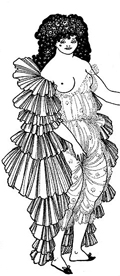aus 'Lysistrata' von Aubrey Beardsley (1896)
