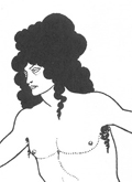 Zeichnung von Aubrey Beardsley