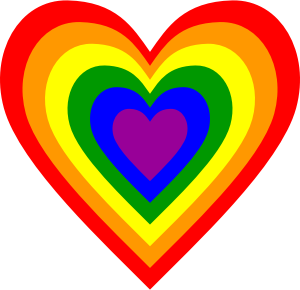 Rainbow Heart